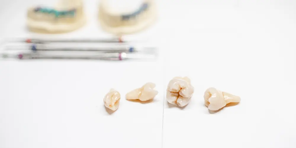 dental material dental crowns made of zirconia